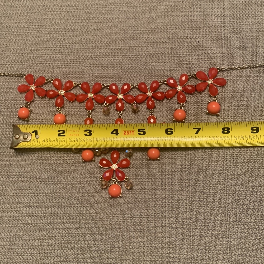 WHBM Drop Gemstones Statement Neck - Picture 7 of 8